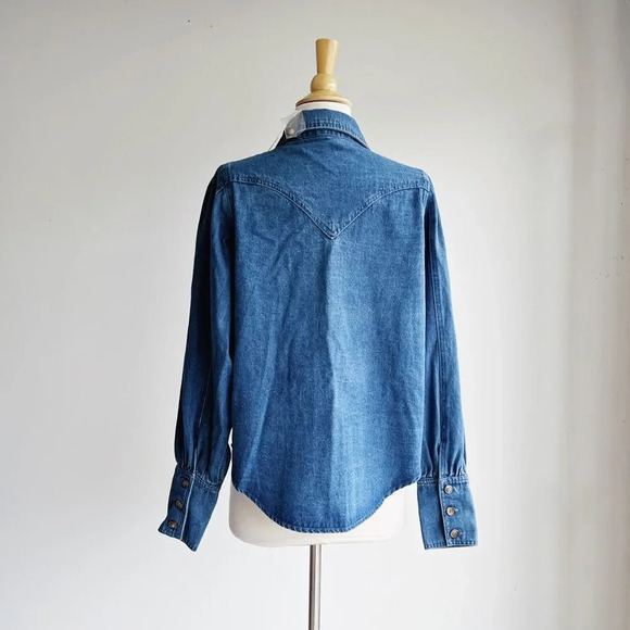 NWT KITTENISH | Casual Friday Denim Button Down | Multiple Sizes - Picture 5 of 8